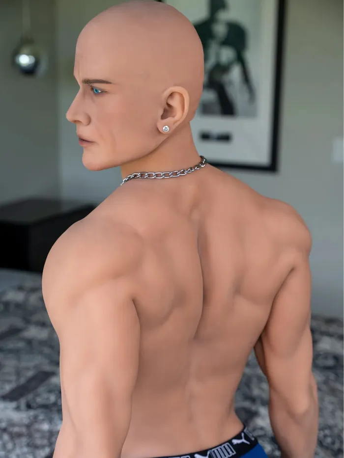Doll Forever Male Sex Toys F1654170cm5ft740kg Femboy Muscular Male TPE Sex Doll Doll Forever