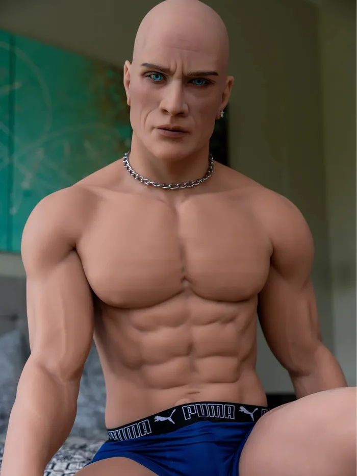 Doll Forever Male Sex Toys F1654170cm5ft740kg Femboy Muscular Male TPE Sex Doll Doll Forever