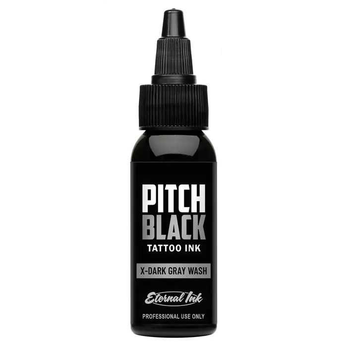 Eternal Pitch Black Xtra Dark Gray Wash Eternal Ink Pick Size Anal