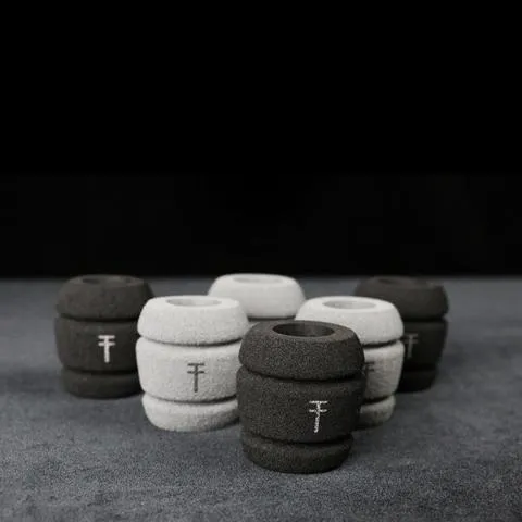 True Grips III Memory Foam Disposable Grip Cover Grey Box of 18 True Tubes Male Sex Toys