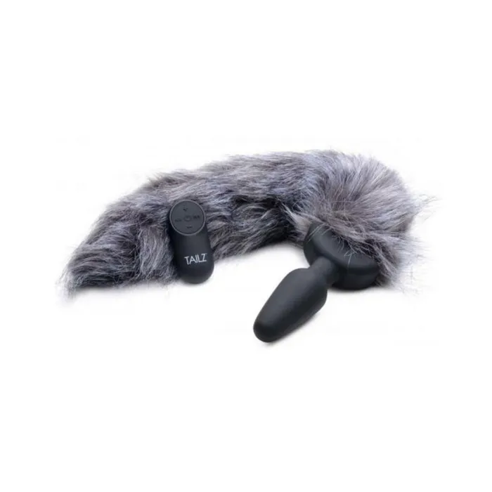 Male Sex Toys Gray Remote Control Vibrating Fox Tail Anal Plug Fairvillacom Male Sex Toys Gray Remote Control Vibrating Fox Tail Anal Plug Fairvillacom