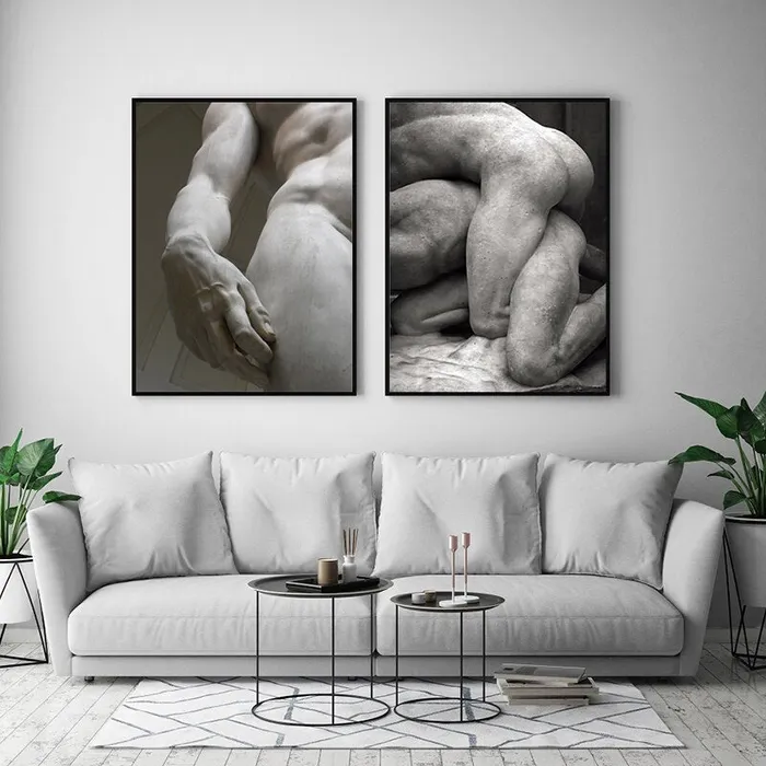 Michelangelo sculpture sections represented beautifully in print ShhhOb Female Sex Toys