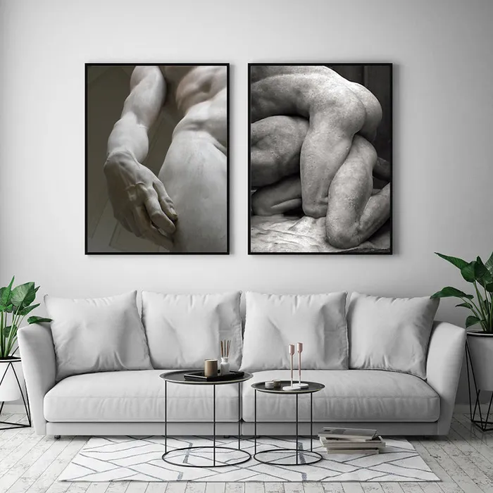 Michelangelo sculpture sections represented beautifully in print ShhhOb Female Sex Toys