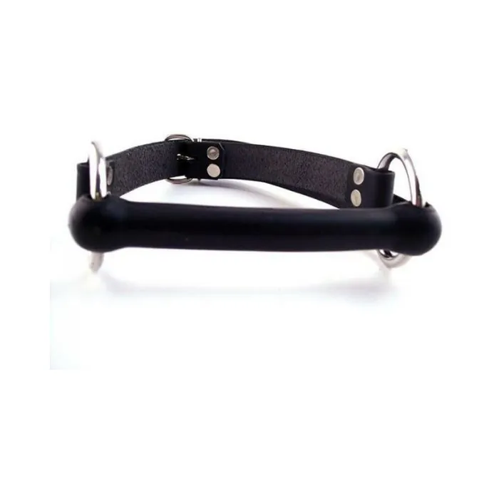 Rouge Leather ORing Rod Gag Black Fairvillacom Restraints