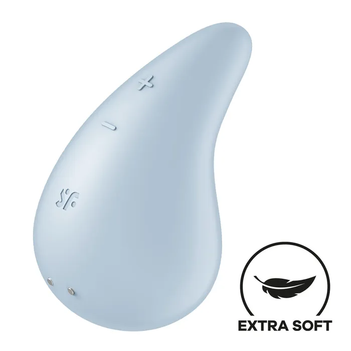 Satisfyer Dew Drop Lay On Vibe Blue ShhhWndsr Vibrators Satisfyer Dew Drop Lay On Vibe Blue ShhhWndsr Vibrators
