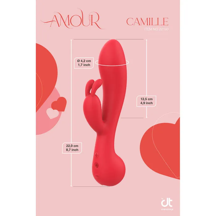 Amour Rabbit Vibe Camille Dream Toys Vibrators
