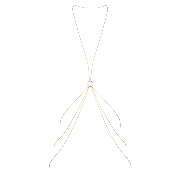 Anal Bijoux Indiscrets Bijoux Indiscrets Magnifique Body Chain Gold