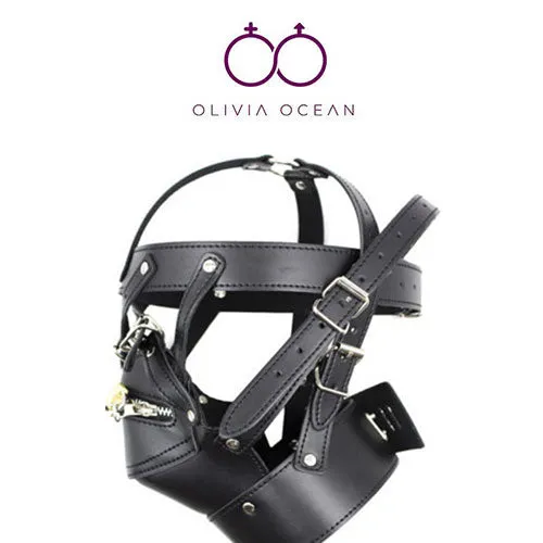 Bondage Lockable Gimp Mask Olivia Ocean Couples Bondage Lockable Gimp Mask Olivia Ocean Couples