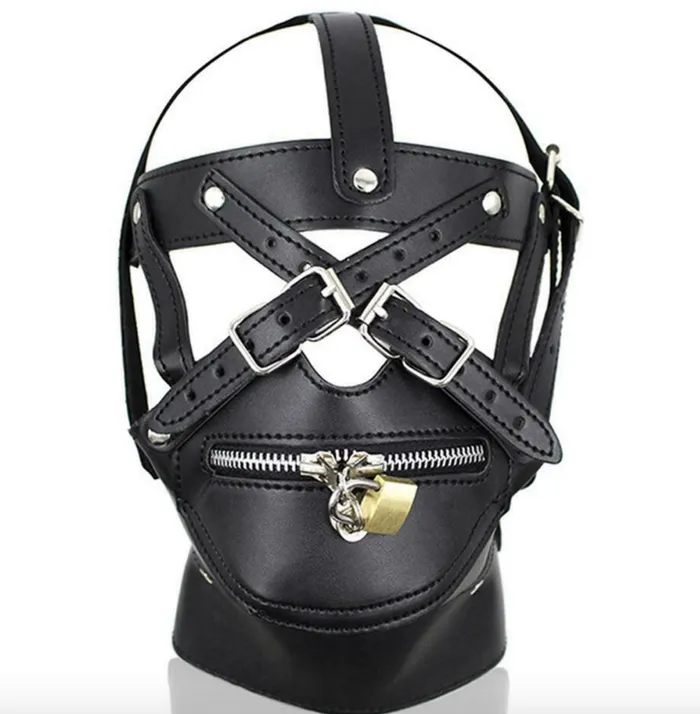Bondage Lockable Gimp Mask Olivia Ocean Couples Bondage Lockable Gimp Mask Olivia Ocean Couples