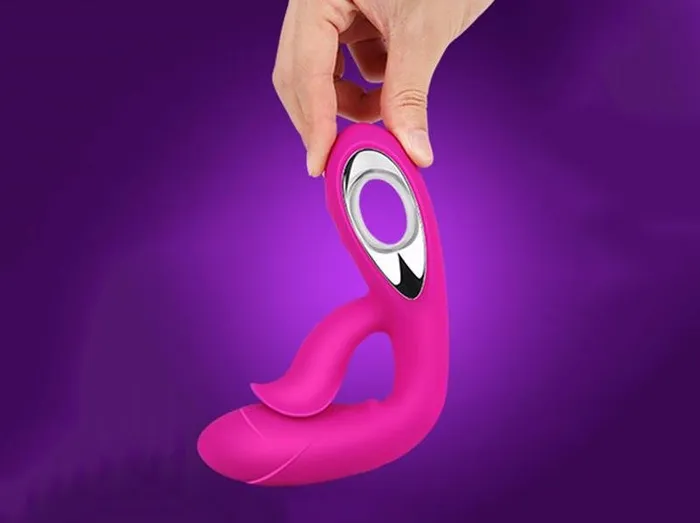 Female Sex Toys Kinkstasy Power Rabbit Dual Vibrator and Clitoral Stimulator Rocking Vibrator