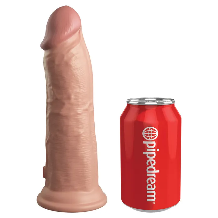 King Cock Elite 8 Inch Dual Density Cock Dildo Flesh Pink Coloured PipeDream Dildos