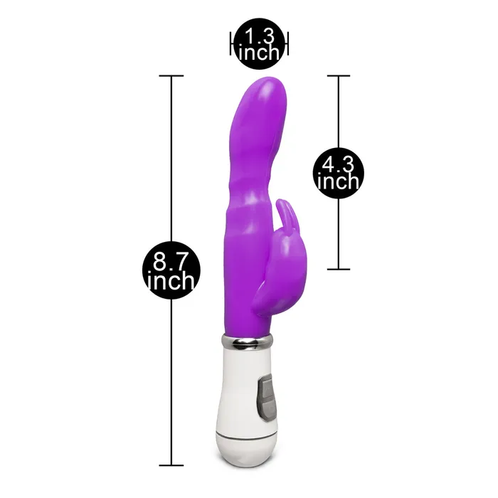 Various Toy Brands Vibrators Slim GSpot Twelve Speed Rabbit Vibrator Purple Various Toy Brands Vibrators Slim GSpot Twelve Speed Rabbit Vibrator Purple