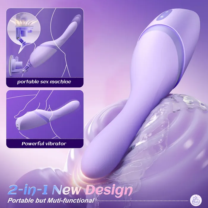 Vibrators BEISI 2025 Upgraded 2 in 1 Thrusting and Vibration GSpot Vibrator Sex Toy Sohimi